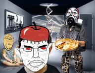 apple baby chemtrails cracked_skin david_dees dna gas_mask gmo pie potato sitting subvariant:wholesome_soyjak variant:chudjak variant:cobson variant:gapejak // 828x632 // 323.3KB
