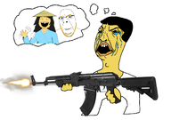 angry aryan crying gun leaking seething shooter shooting subvariant:nipmutt thinking variant:meximutt variant:soytan // 1200x844 // 645.3KB