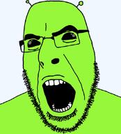 alien antenna black_eyes green_skin series:alienjaks variant:cobson // 800x884 // 22.0KB