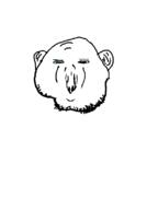 distorted ear geg head_only long_nose nasolabial_folds smile stubble tears_of_joy variant:impish_soyak_ears // 598x800 // 14.1KB