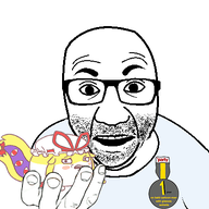 2soyjaks animal animal_abuse animated anime badge blood blood_splatter blood_spray bowtie clothes crunch death fist glasses gore gyate_gyate hand hat holding_object perro_hold scared soot_colors soyjak soyjak_party stubble tail text thumbnail_bait touhou variant:el_perro_rabioso variant:soyak video_game whale yellow_skin yukari_whale yukari_yakumo // 470x400 // 55.5KB