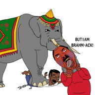 brahmin brown_skin elephant india indian pajeet poojeet variant:bernd variant:gigajak variant:soyak // 3464x3464 // 902.1KB