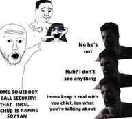 chad chud femjak meta:tagme open_mouth pointing text variant:chudjak // 948x861 // 117.5KB