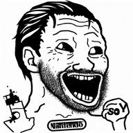 beard ear forehead_mark hair looking_to_the_left meta:ai_generated nintendo soy teeth variant:soyak video_game white_background white_skin // 1024x1024 // 133.3KB