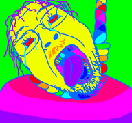 ack animated color colorful colors epilepsy ext=gif eyebrows flash_warning flashing glasses hair hanging lgbt looking_up open_mouth rope seizure teeth tranny trans troon variant:bernd // 768x719 // 231.1KB