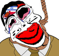 ack adolf_hitler bloodshot_eyes clothes crying distorted flag:france flag:israel flag:poland flag:soviet_union flag:united_kingdom france glasses hair hitler_mustache israel jartycuck looking_at_you mustache nazism noose poland red_eyes red_lips rent_free rope slopjak soviet_union soyjak subvariant:chudjak_front subvariant:jartycuck suicide text united_kingdom variant:chudjak water // 1125x1067 // 259.8KB
