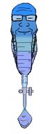 blue_skin calm closed_eyes closed_mouth glasses meta:tagme separatory_funnel smile soyjak stretched_chin stubble variant:impish_soyak_ears variant:markiplier_soyjak // 554x1475 // 106.7KB