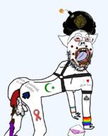 aids animal arm bbc bloodshot_eyes bomb bomber crescent_and_star dildo faggot flag flag:minor_attracted_person gay glasses islam leg lgbt meta:tagme meta:this_is_muhammad mohhamed monkeypox mudslime muhammad muslims nose_piercing nose_ring nsfw open_mouth pedophile penis pig piglam pisslam poop pozzed prolapse queen_of_spades shitlam soyjak star_and_crescent star_of_david stubble tattoo text tongue variant:gapejak virus worm yellow_teeth // 855x1075 // 326.8KB