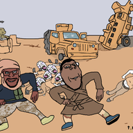 ack africa animated dance islam mali russia smile variant:bernd variant:feraljak variant:gapejak wagner_group war // 1471x1019 // 452.5KB