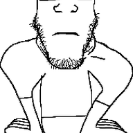 animated arm bald boot closed_mouth ext=gif full_body glasses leg multiple_soyjaks neutral poorly_drawn stubble subvariant:neutralplier variant:markiplier_soyjak white_background // 260x260 // 1.2MB