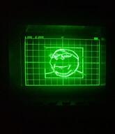 crt glasses green irl oscilloscope smile soyjak stubble subvariant:wholesome_soyjak variant:gapejak // 465x540 // 32.6KB