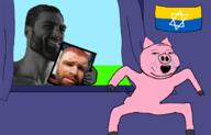 animated arm crying drawn_background ear flag gigachad hand its_over leg pig pink_skin rope russo_ukrainian_war snout soyjak star_of_david stubble subvariant:massjak subvariant:wholesome_soyjak tail text ukraine variant:gapejak // 900x576 // 225.1KB