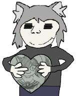 PlutonicClown doomentio doomposting doomverse heart holding_object kenlwright neco_arc nekoshark09 sr_wicho srwicho wholesome // 670x834 // 154.6KB