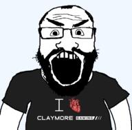 angry arm balding claymore_gaming clothes glasses gmod hair heart i_love open_mouth soyjak stubble subvariant:science_lover text transparent tshirt variant:markiplier_soyjak video_game // 800x789 // 54.6KB