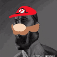 clothes coin gigachad hat jump mario meta:ai_generated meta:not_oc moustache nas:gigachad super_mario turtle // 400x432 // 1.9MB