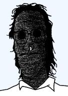 collar collared_shirt depressed dying glasses hair long_hair mullet mustache nose_piercing nose_ring rotting variant:mulletjak void withered wojak // 757x1072 // 51.5KB