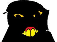 angry black black_skin distorted glasses nigger soyjak stubble subvariant:crazyguyjak teeth variant:feraljak yellow yellow_sclera yellow_teeth // 800x600 // 6.3KB