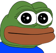 amphibian big_eyes big_lips blue_shirt frog green_skin looking_at_you nas:pepe pepe_the_frog transparent_background // 917x871 // 164.3KB