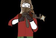 arm clothes counter_strike firearm glove gun hand hat holding_gun holding_object holding_rifle keffiyeh leg rifle shooting soyjak stubble terrorist transparent_background variant:chudjak // 589x400 // 59.1KB