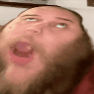 2019 3dgifmaker animated beard closed_mouth clothes ext=gif fat fat_duel glasses irl open_mouth red_tshirt schizo soyboy subvariant:fatjak_irl tshirt variant:fatjak // 250x250 // 858.9KB