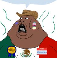 award brown_skin cowboy_hat discord discord_logo_facial_mark do_not_redeem fat flag flag:lesbian_pride_flag flag:mexico flag:minor_attracted_person flag:transgender_pride_flag fnf_pedo latinx looking_to_the_left mexicatien(namefag) mexico name_tag open_mouth pajeet pedophile raised_eyebrow retard scared screaming shitskin soyjak speech_bubble speech_bubble_empty stinky subhuman subvariant:bantumutt subvariant:deathmutt subvariant:doctos subvariant:morbidmutt text tongue tranny variant:meximutt // 3418x3510 // 1.7MB