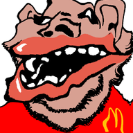 amerimutt distorted ear lips open_mouth soyjak stubble subvariant:impish_amerimutt variant:impish_soyak_ears // 598x628 // 616.6KB