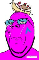 arch_linux crying glasses quote_(user) subvariant:wholesome_soyjak variant:gapejak // 600x920 // 109.9KB