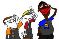 artist:jim brown_skin dan dark_skin ed_edd_n_eddy gooned_to_soytan_again_award jake jakparty_soy jartycuck nate nigger slopjak soybooru soyjak_party soyteen // 1200x800 // 86.6KB