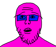 glasses open_mouth soyboy stubble teeth variant:goldenjak wrinkles // 479x401 // 4.0KB