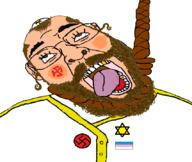 ack clothes golden_tooth hanging hat jews judaism kippah rope star_of_david swastika variant:bernd // 852x719 // 221.4KB