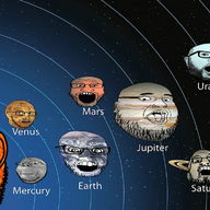 angry beard bloodshot_eyes dwarf_planet ear earth glasses headphones jupiter mars mercury_(planet) multiple_soyjaks mustache neptune neuyral no_jaw no_mouth open_mouth planet pluto saturn scared smile solar_system soyjak soylar_system space stubble subvariant:soyak_(concerned) subvariant:wholesome_soyjak uranus variant:fatjak variant:feraljak variant:gapejak variant:hot_sauce variant:impish_soyak_ears variant:markiplier_soyjak variant:soyak variant:thps_soyjak venus // 1024x576 // 727.0KB