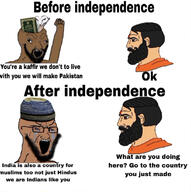 ak-47 bindi chad goat gun hindu india islam kafir muslims pakistan quran taqiyah variant:soyak wojak // 1091x1097 // 457.6KB