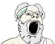 ancient_greece beard clothes glasses god greece greek_mythology grey_hair hair open_mouth teeth variant:gapejak white_skin zeus // 1078x855 // 14.6KB