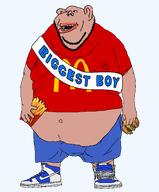 amerimutt big_lips big_mac biggest_boy brown_skin clothes fat french_fries hand lips mcdonalds meta:dailyjak meta:tagme shoe subvariant:beast subvariant:impish_amerimutt variant:impish_soyak_ears // 2382x2877 // 337.6KB