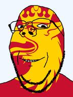 animal bird country county crown eagle flag flag:skåne glasses hair looking_at_you meta:flagspam skåne smile soyjak stubble subvariant:wholesome_soyjak sweden teeth transparent_background variant:gapejak // 600x800 // 81.6KB