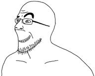 closed_mouth dreamworks glasses mustache need_for_speed need_for_speed_most_wanted raised_eyebrow sergeant_cross smile smirk smug soyjak stubble thick_eyebrows variant:crossjak // 1500x1200 // 110.2KB