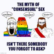'toss aids artist:conservativewaluigi award beard christianity consent faggot faggotry fags flag:gay_pride_flag flag:lgbt_pride_flag gay gay_flag gay_sex glasses jesus jesus_christ lgbt lgbt_flag open_mouth rainbow sex sin sodomy subvariant:hornyson subvariant:muscular_chud text variant:chudjak variant:cobson variant:markiplier_soyjak // 500x500 // 200.3KB