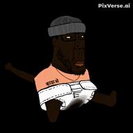 3d ai_generated animated anti_soytan brown_skin closed_mouth diaper fnf_pedo glasses microwave negro op_is_a_retarded_lazy_faggot_for_not_tagging_his_own_shit pissbaby poop shitskin sound spinning subvariant:chudplier subvariant:pissbaby variant:soytan video // 640x640, 5.3s // 616.7KB