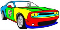 autism car colorful ear glasses logo open_mouth soyjak stubble variant:unknown // 1112x575 // 227.1KB