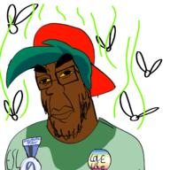 artist:unknown backwards_cap boyfriend_(friday_night_funkin') brown_skin drawfag drawing flies fnf_pedo friday_night_funkin' glasses map_(pedophile) medal neutralplier_award nigger pedophile stink_lines stinky stubble subvariant:chudplier variant:markiplier_soyjak // 1378x1378 // 458.1KB