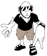 black_shirt clothes glasses headphones meko mekolai pose sunglasses traced variant:unknown weeb white_skin // 562x669 // 40.6KB