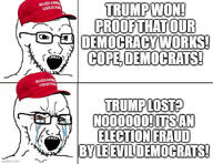 beard bloodshot_eyes crying glasses maga maga_hat variant:soyak white_skin // 648x500 // 58.0KB