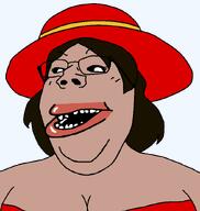 amerimutt bbw clothes double_chin fat female hat subvariant:gapejak_female variant:gapejak // 800x844 // 28.2KB