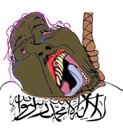 ack afghanistan bloodshot_eyes brown_skin country crying distorted flag:afghanistan glasses islam muslims nigger open_mouth pink_hair politic taliban terrorist troon variant:bernd variant:unknown yellow_teeth // 831x904 // 514.3KB