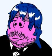 beard glasses janny mist pink_skin template // 679x726 // 186.9KB