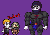 alex_churchland badge balaclava black_clothing clothes full_body glasses hair islam lisa_(game) mask meta:namefags muslims nate nate_higgers pixel_art variant:chudjak variant:soyak warrior-z_(user) white_skin yellow_hair // 322x226 // 6.5KB