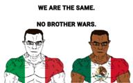 flag:italy flag:mexico italy italy_vs_mexico mexico no_more_brother_wars subvariant:muscular_chud variant:chudjak // 1192x742 // 398.8KB