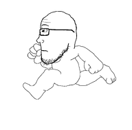 animated meta:not_oc oneyplays running side_profile subvariant:neutralplier transparent_background variant:markiplier_soyjak // 756x743 // 125.7KB