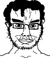 eyebrows front hair smile smug subvariant:aged_chudjak subvariant:chudjak_front variant:chudjak // 484x561 // 23.4KB