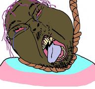 brown_skin brown_troonjak fat mustache open_mouth rope tranny // 768x719 // 65.8KB